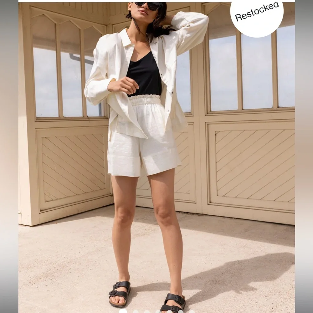 ADAY Ease In Paperbag Shorts